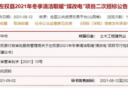 牡丹江快訊：山東、山西、河北等地12個(gè)清潔取暖項(xiàng)目招采公告！